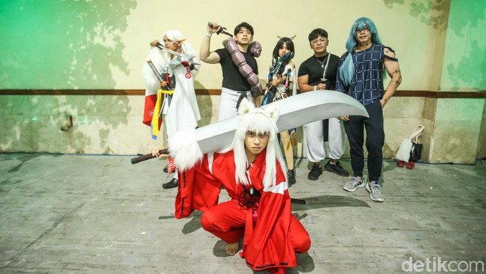 Keseruan Wibu Ramai-ramai Kumpul di AFA ID 2024 Sejumlah penggemar anime (wibu) memadati acaraΒ Anime Festival Asia Indonesia (AFA ID)Β di JCC, Jakarta, Sabtu (4/5/2024).