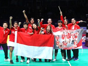 Tim Thomas dan Uber Indonesia Melaju ke Final Melawan China