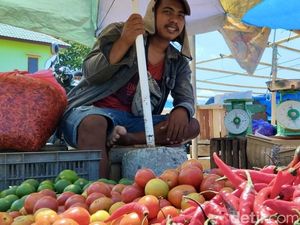 Inflasi Parepare Capai 2,19% di April 2024, Tomat-Parkir Penyumbang Utama
