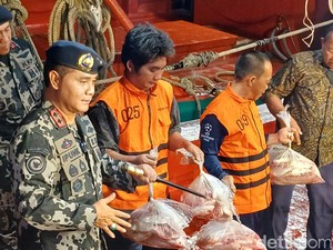 KKP Amankan Kapal Ikan Ilegal Berbendera Vietnam di Perairan Natuna Utara
