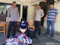 Demi Hasrat Seksual, Pedagang Siomai di Semarang Curi 675 Celdam Wanita
