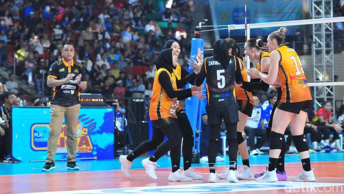 Popsivo Polwan berhasil menundukan perlawanan Pertamina Enduro dengan skor 3-0.
