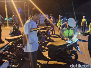 42 Motor Balap Liar Diamankan di 2 Lokasi Pamekasan