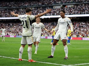 Madrid Vs Cadiz: Menang 3-0, El Real di Ambang Juara LaLiga