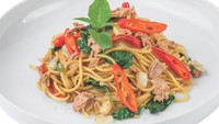 Resep Spaghetti Tuna Pedas yang Praktis dan Cocok Buat Makan Malam