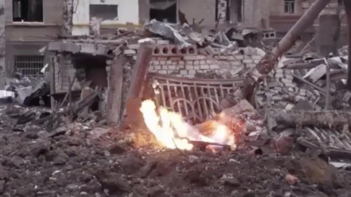 Serpihan Diduga Bekas Rudal Korut yang Dipakai Rusia di Ukraina
