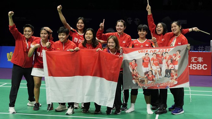 5 Negara dengan Juara Uber Cup Terbanyak Sepanjang Masa