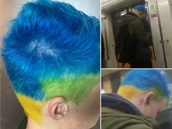 Adukan Penyerangan, Pria Ini Malah Balik Didenda Karena Warna Rambutnya