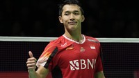 Jonatan kemudian memastikan kemenangan Indonesia di partai ketiga. Juara All England 2024 itu menang meyakinkan 21-11, 21-16 atas Wang Tzu Wei.