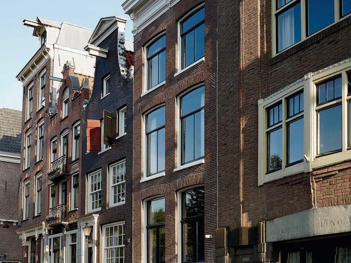 Tampilan rumah Thomas Geerlings di Amsterdam, Belanda.