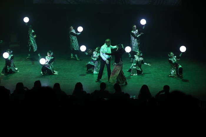 Tango Musical Show Tango Musical Show Habis Gelap Terbitlah Terang di Teater Salihara, Jakarta, digelar pada Jumat malam (3/5/2024).