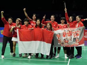 Indonesia Lawan China di Final Uber Cup 2024