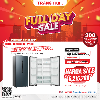 Transmart Full Day Sale 5 Mei 2024