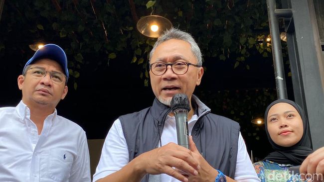 Zulkifli Hasan. (Tina S/detikcom)