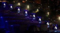 Aksi Panggung Madonna di Konser Penutup Tur Dunia