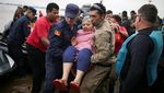 Aksi Penyelamatan Dramatis Korban Banjir di Brasil