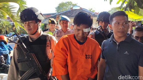 Anjas Purnama, ABK pembunuh PSK MiChat di Pemogan, Denpasar Selatan.