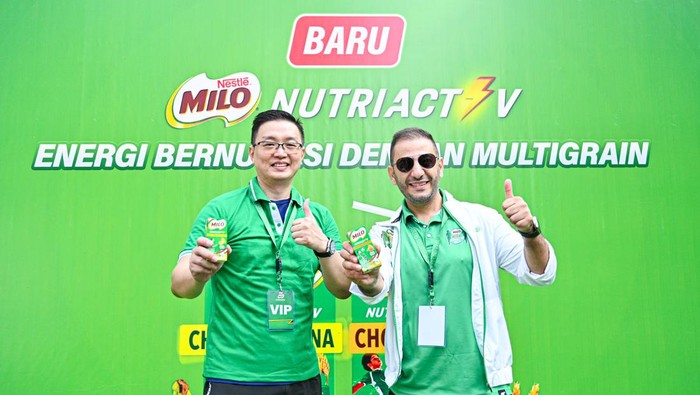 MILO berkomitmen menghadirkan produk untuk mendorong keluarga Indonesia hidup sehat dan aktif. Untuk itu MILO NutriActiv hadir dengan kandungan multigrain.