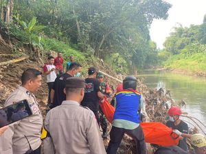Wanita Ditemukan Tewas di Sungai Mungkung Dilaporkan Hilang Sejak Jumat