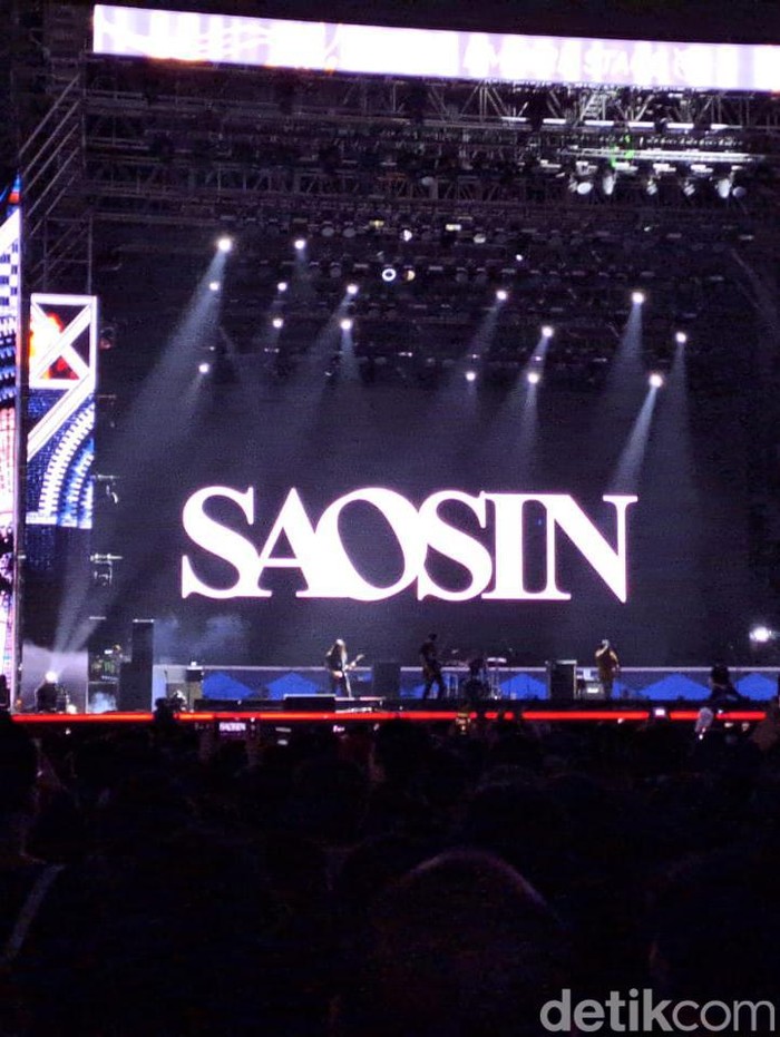 Hammersonic 2024 Hammersonic 2024 dimeriahkan oleh Saosin dan A Day To Remember di hari pertama, Sabtu (4/5/2024), di Pantai Carnaval Ancol, Jakarta Utara.