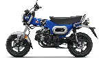 Potret Honda Dax 125 Terbaru dengan Pilihan Warna Biru