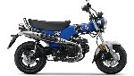 Potret Honda Dax 125 Terbaru dengan Pilihan Warna Biru