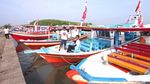 Kapal Wisata di Karangantu Lebih Hidup dan Berwarna