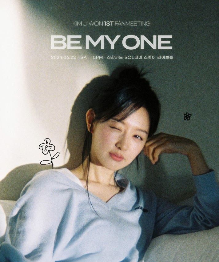 Kim Ji Won menggelar fanmeeting bertajuk BE MY ONE