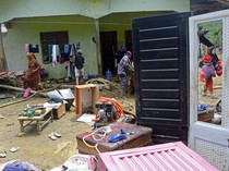 Kondisi Pascabanjir Bandang di Luwu