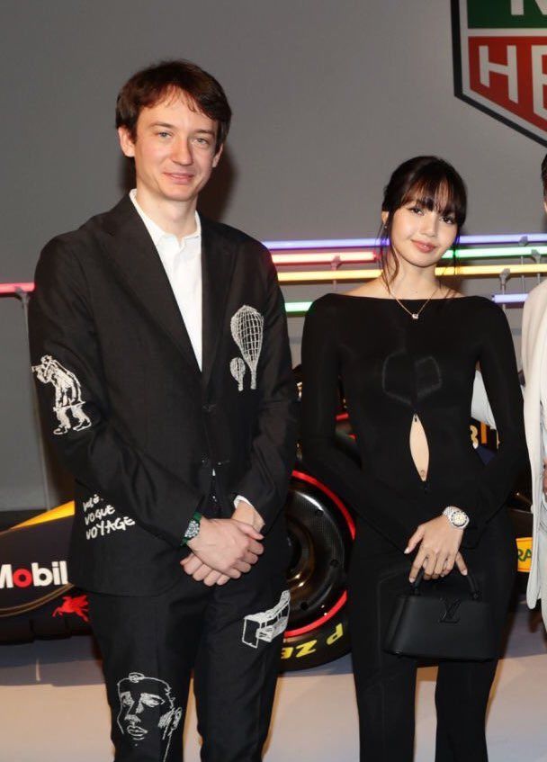 Lisa BLACKPINK dan Frederic Arnault