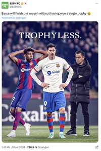 Meme Real Madrid juara Liga Spanyol 2023-2024