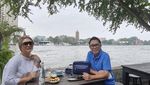 Momen Eko Patrio Makan di Warung Kaki Lima hingga Resto Bintang Lima