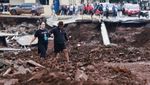 Penampakan Jalan-jalan di Brasil Hancur Diterjang Banjir