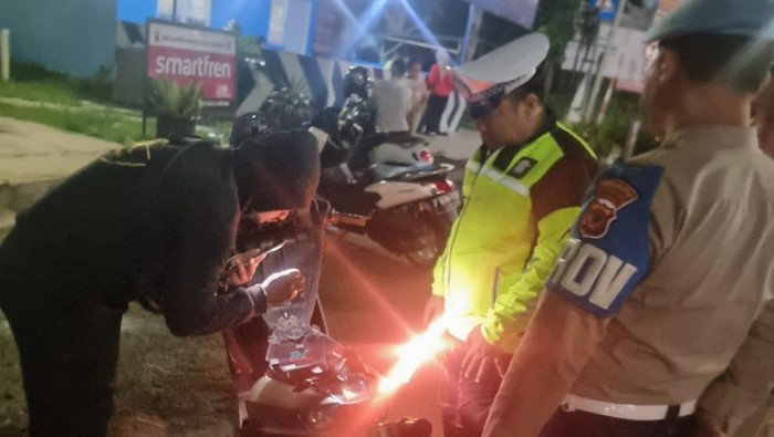 Polisi Tindak 105 Pelanggar Lalu Lintas di Kota Bogor