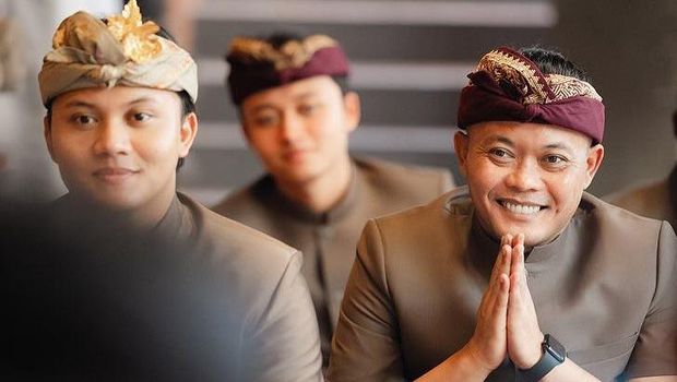 Potret Mahalini dan Rizky Febian Gelar Upacara Adat Bali Jelang Pernikahan