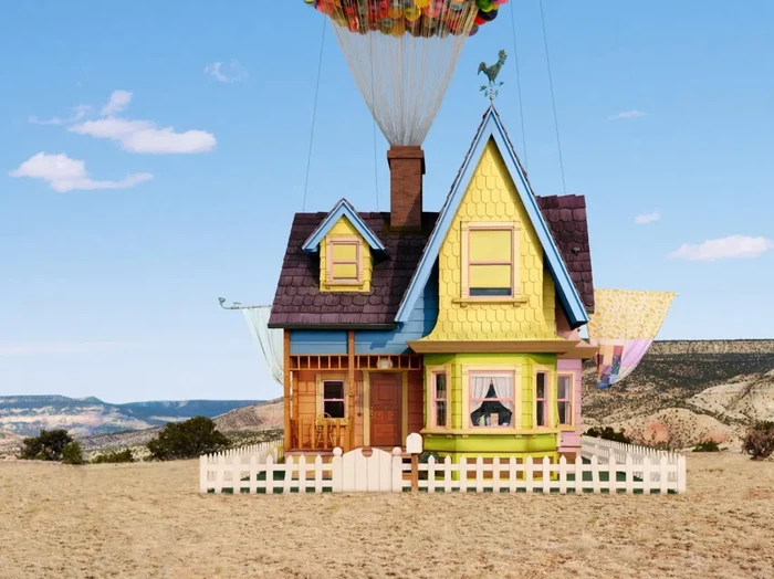Rumah di film Up ada di dunia nyata