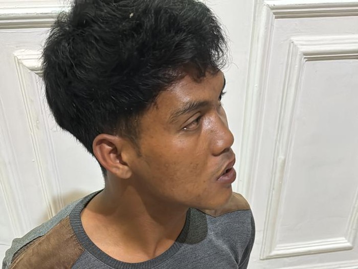 Tampang Irwan (27) pembunuh bos tembaga Boyolali.