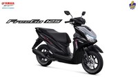 FreeGo 125 Standar Version warna Black dengan kombinasi hitam dan silver. Foto: Yamaha