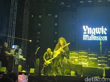 Yngwie Menyihir Ancol, Penonton Seolah Tak Berani Headbang! Yngwie Menyihir Ancol, Penonton Seolah Tak Berani Headbang!