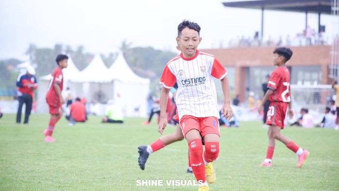 Alvino siswa SSB Castindo FA terpilih dari 1000 anak usia 12 tahun se-Indonesia, mengikuti Turnamen World Youth Gothia Cup di Swedia