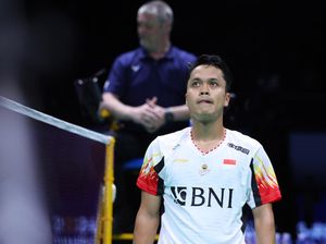 Viral Ekspresi Taufik Hidayat Lihat Anthony Ginting