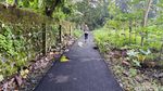 Asyiknya Jogging Sambil Menikmati Kesejukan Lab Alam SMA de Britto