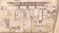 Penampakan satelit di Bandara Internasional Al Maktoum (DWC).