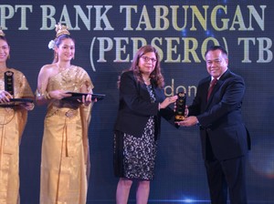 Konsisten Jalankan Peran, BTN Raih Best Savings Bank Award 2024