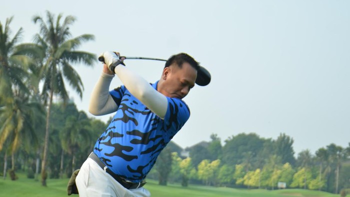 DPD Ikatan Alumni Universitas Diponegoro (IKA UNDIP) Jakarta mengadakan Golf Tournament 2024 ‘Golf for Humanity’ di Klub Golf Bogor Raya, Minggu (5/5/2024).