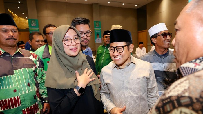 Ipuk saat bertemu dengan Ketum PKB Muhaimin Iskandar