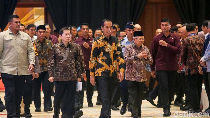 Jokowi Buka Musrembangnas 2024 Musyawarah Perencanaan Pembangunan Nasional (Musrenbangnas) 2024 digelar di JCC Senayan, Jakarta. Acara ini dibuka oleh Presiden Jokowi.