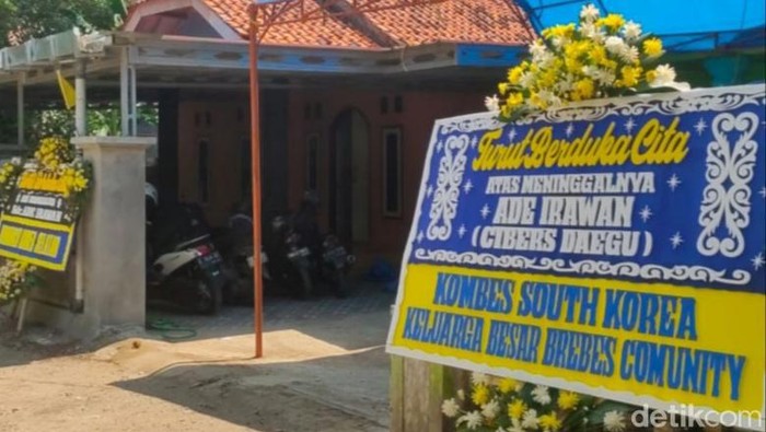 Kediaman WNI yang tewas ditusuk sesama WNI.