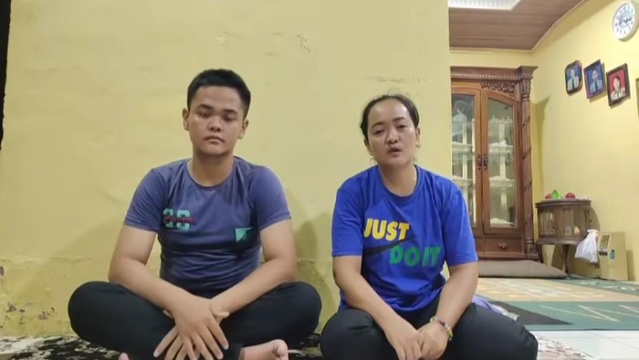 Keluarga Candra, pria yang tewas diduga kelelahan saat dikejar polisi di Lahat.