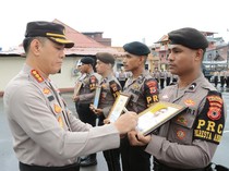 4 Polisi di Ambon Dipecat Tidak Hormat gegara Bolos Kerja Selama Sebulan